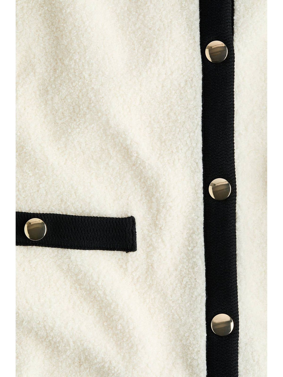 Women White Teddy Jacket | JC78 - view 2