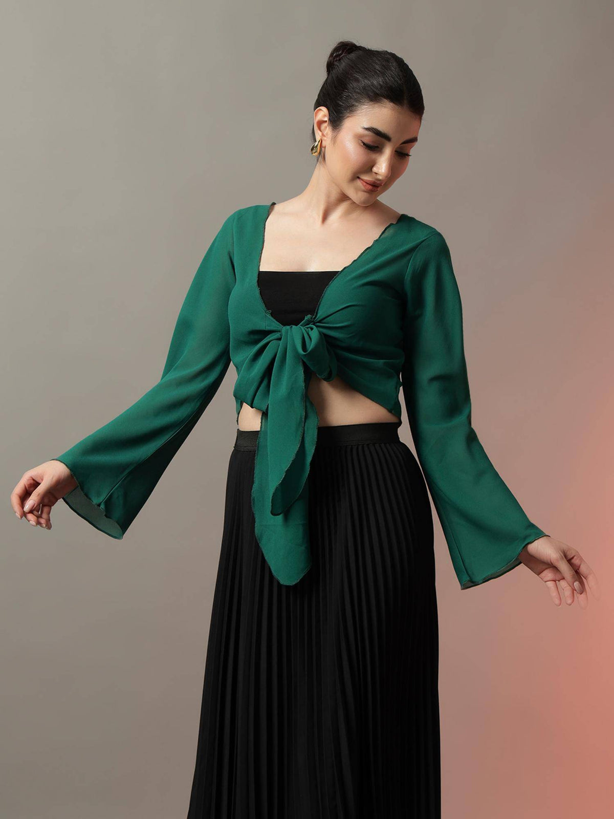 Front Tie-Up Shrug | JC78 - view 21