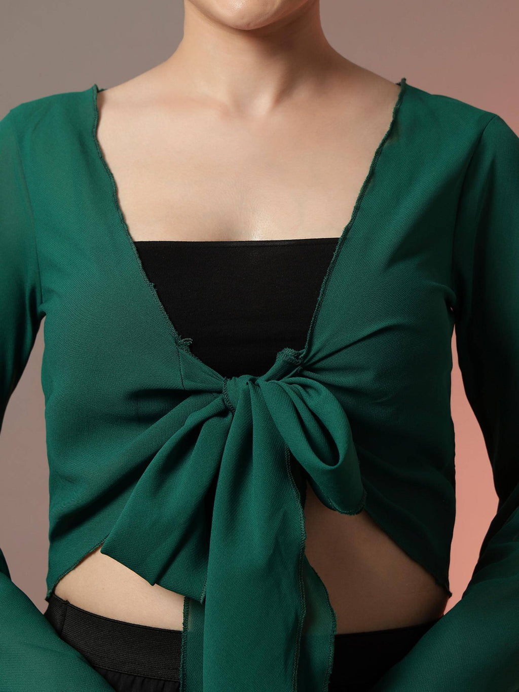 Front Tie-Up Shrug | JC78 - view 22