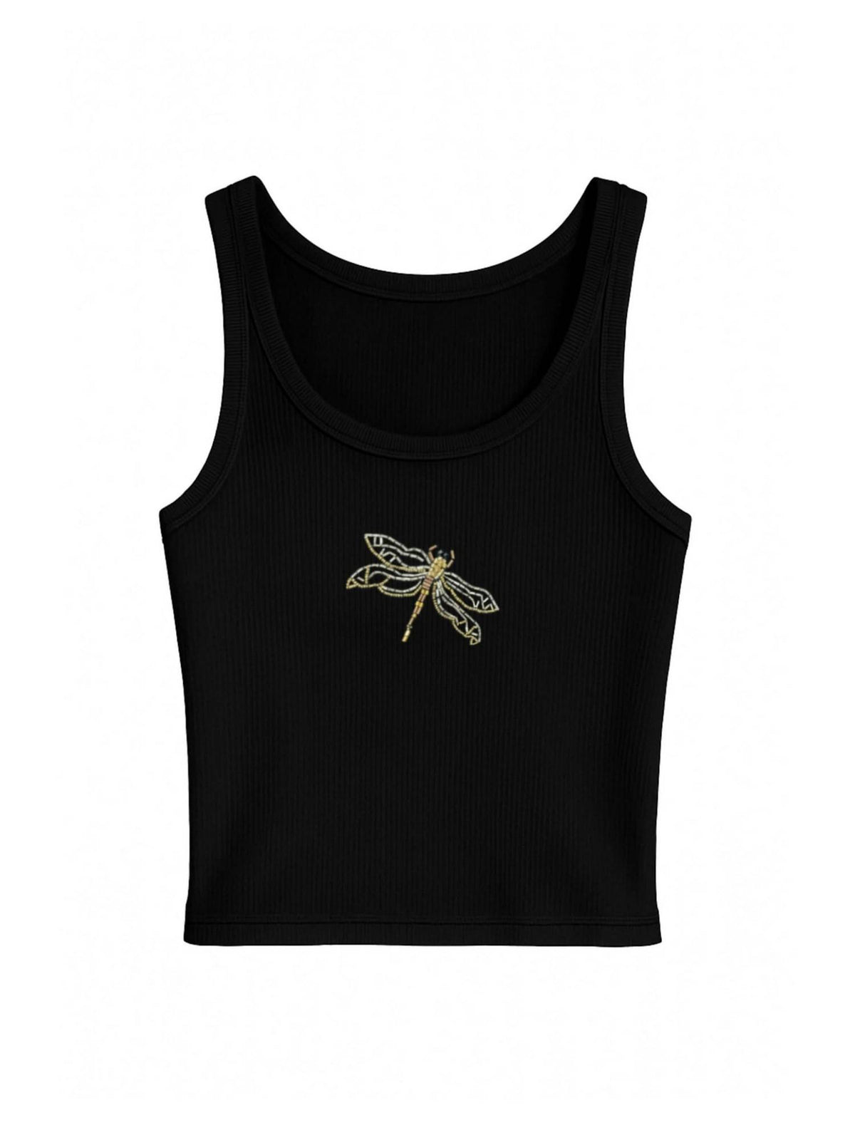 Black Fire Fly Tank Top | TT98 - view 1