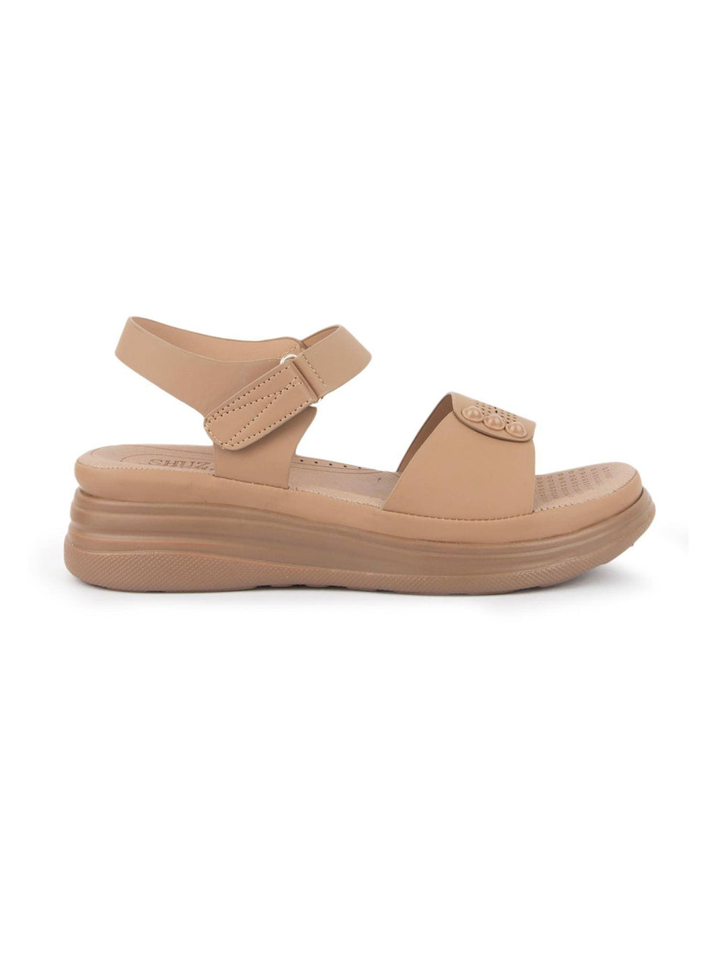 Women Khaki Comfort Sandals | SD89 - view 13