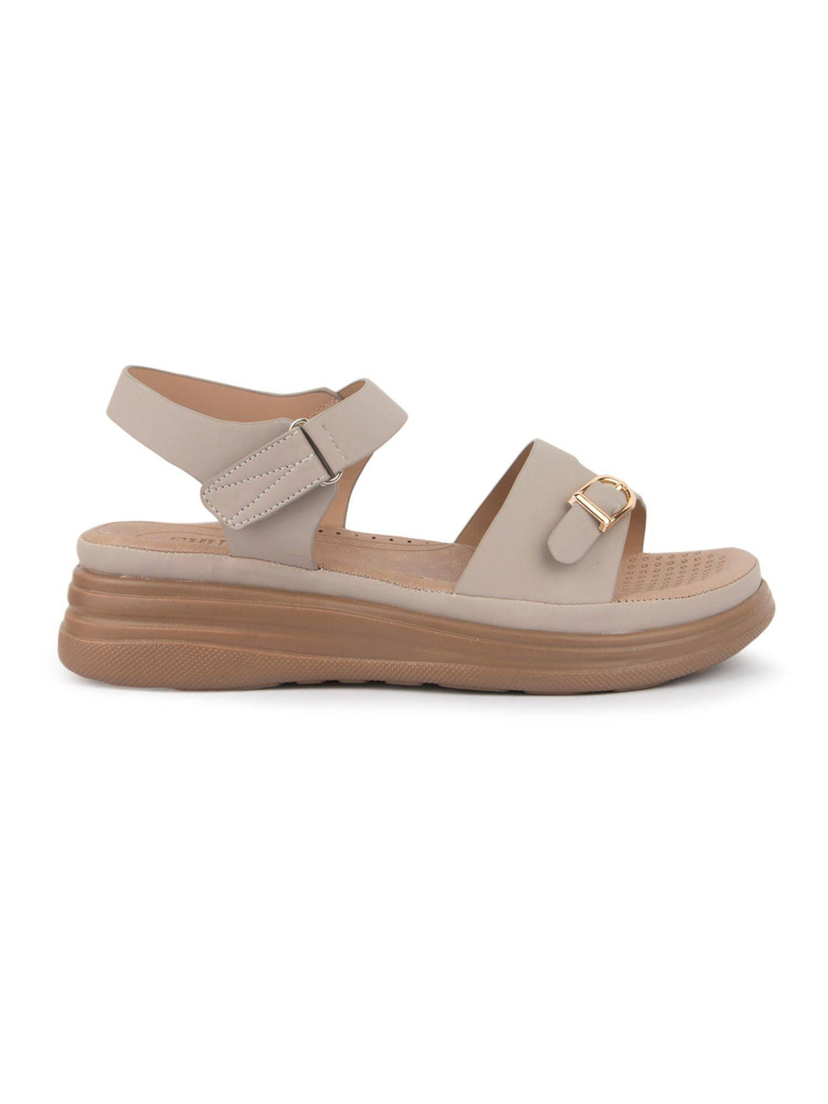 Women Comfort Khaki Sandals | SD89 - view 6
