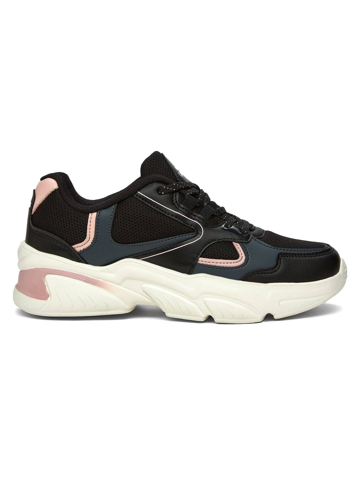 YASMIN Ladies Black Sneakers | SN09 - view 4