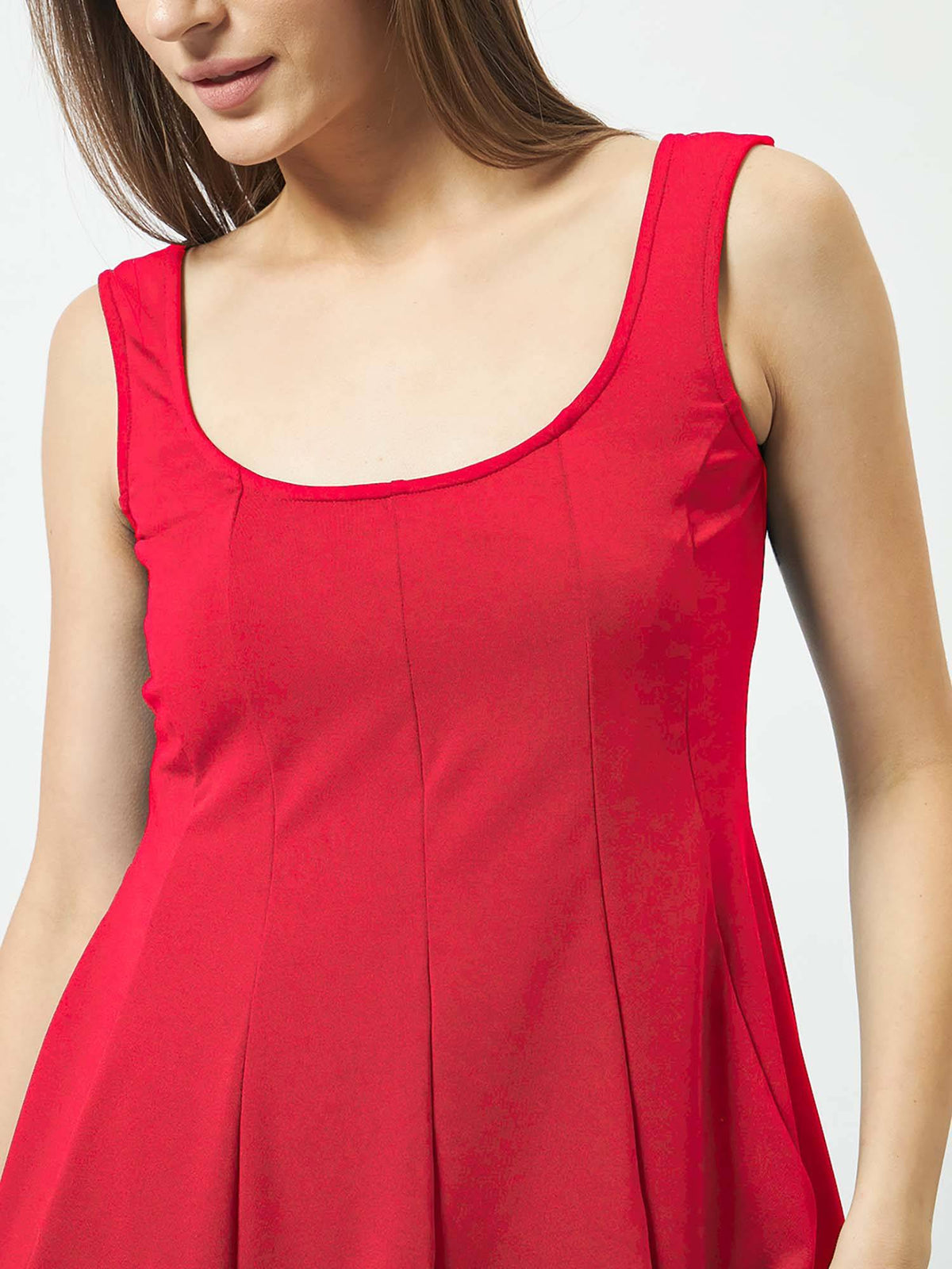 Women Black Peplum Top | pt51 - view 19