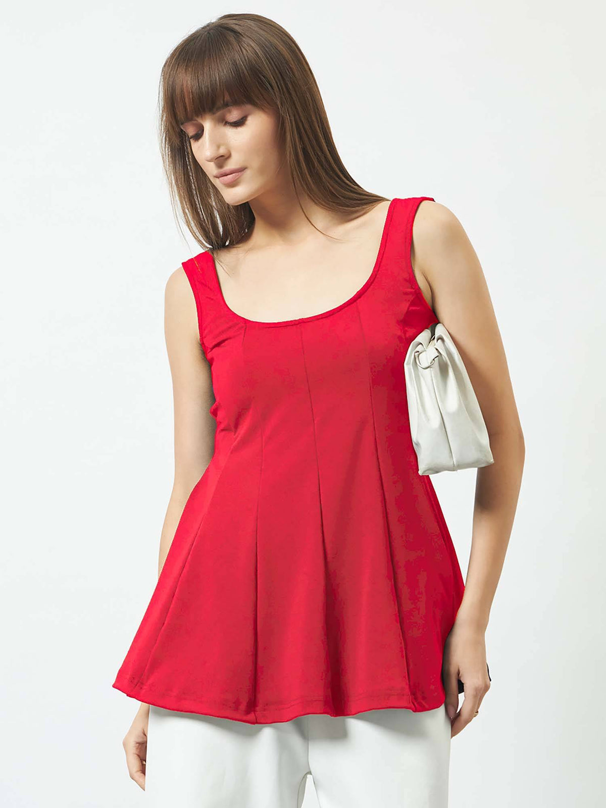 Women Black Peplum Top | pt51 - view 21