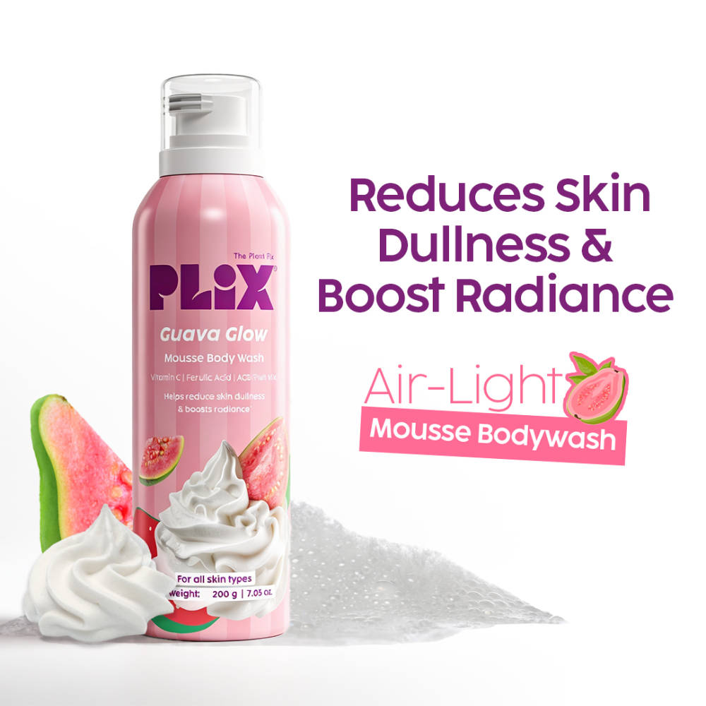 Guava Mousse Body Wash For Glowy & Hydrated Skin | PL1 - view 1