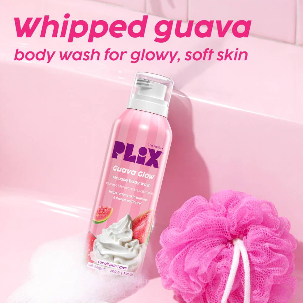 Guava Mousse Body Wash For Glowy & Hydrated Skin | PL1 - view 7