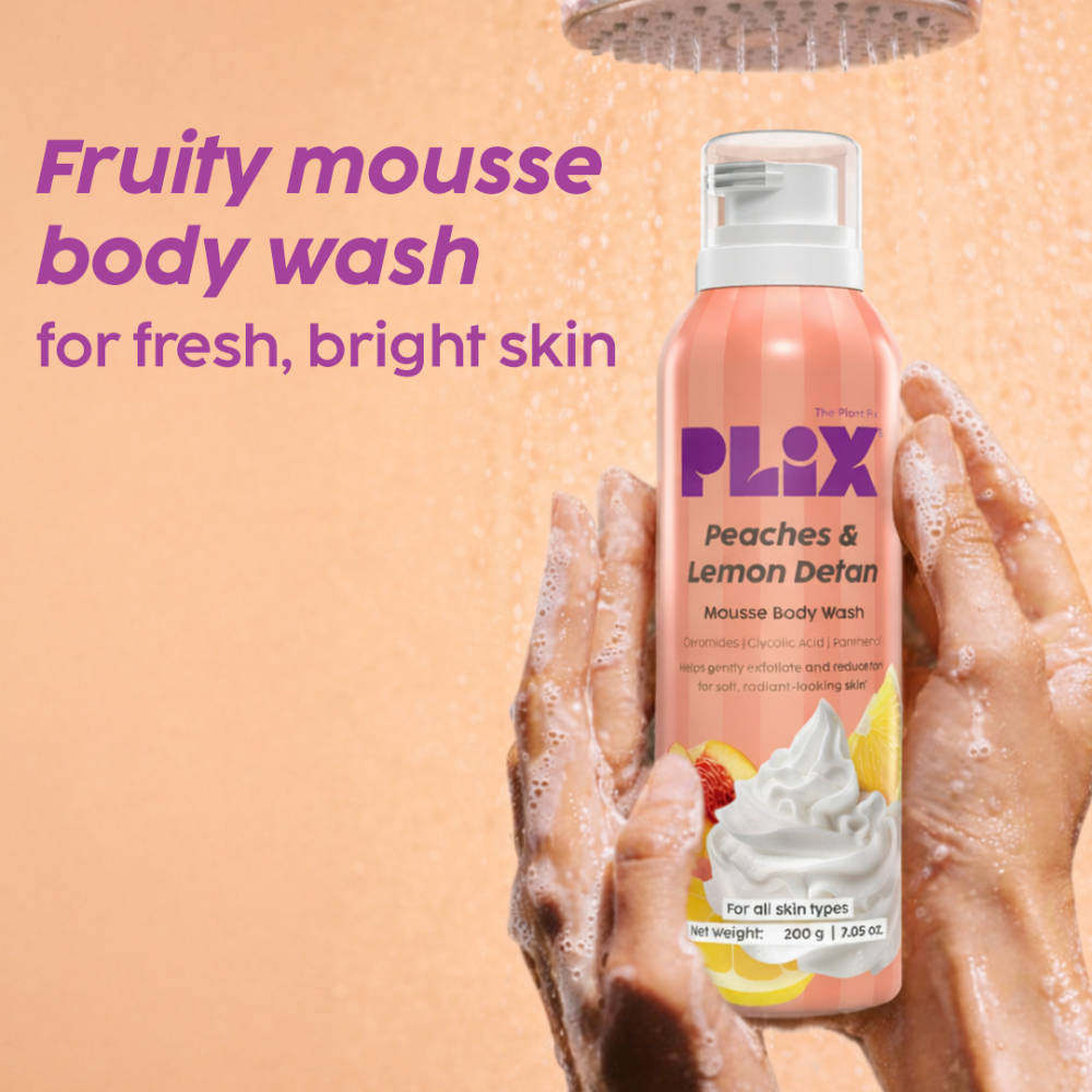 Peaches & Lemon De-Tan Mousse Body Wash | PL1 - view 2