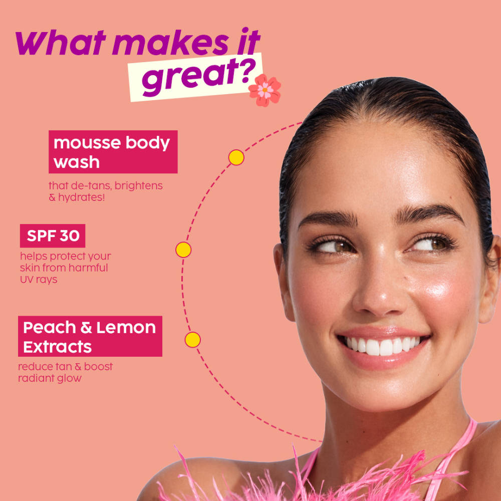 Peaches & Lemon De-Tan Body Care Duo For Smooth & Hydrated Skin | PL1 - view 7
