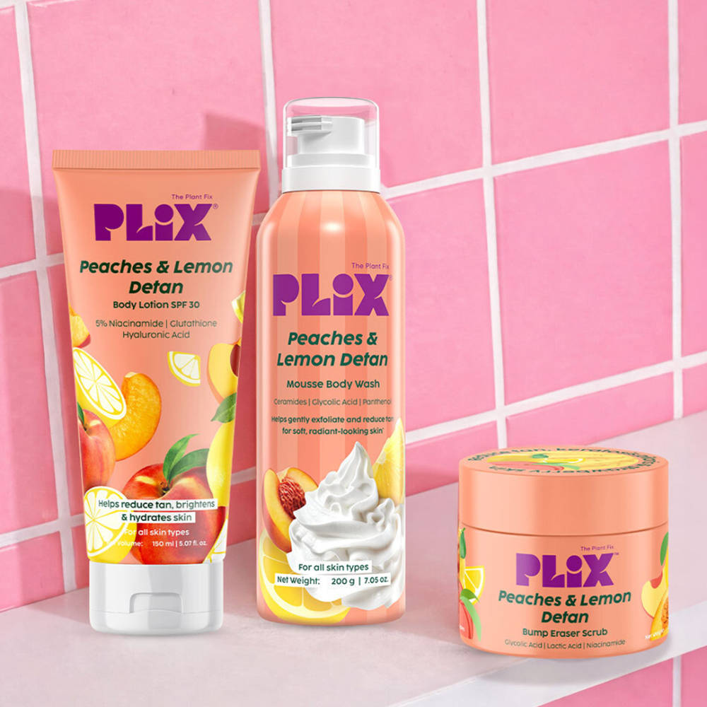 Peaches & Lemon De-Tan Body Trio For Smooth & Hydrated Skin | PL1 - view 2