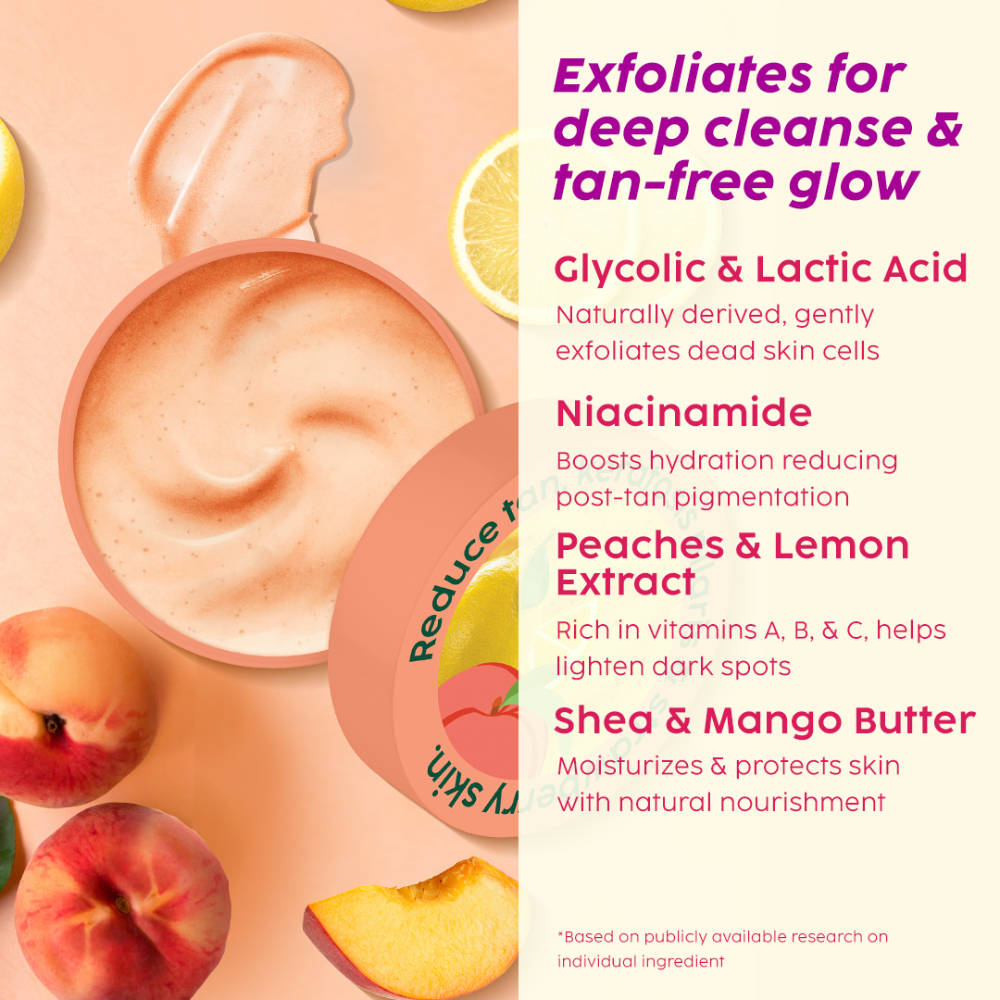Peaches & Lemon De-Tan Body Trio For Smooth & Hydrated Skin | PL1 - view 3