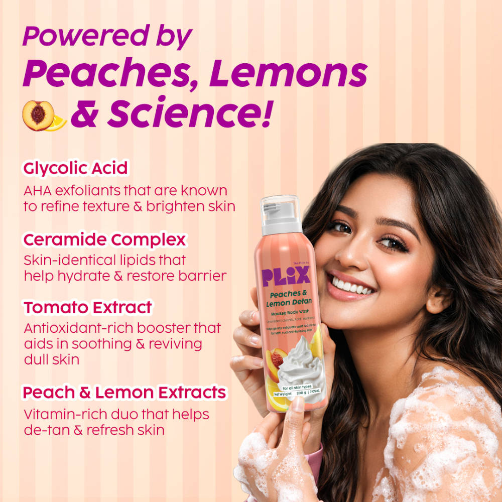Peaches & Lemon De-Tan Body Trio For Smooth & Hydrated Skin | PL1 - view 5