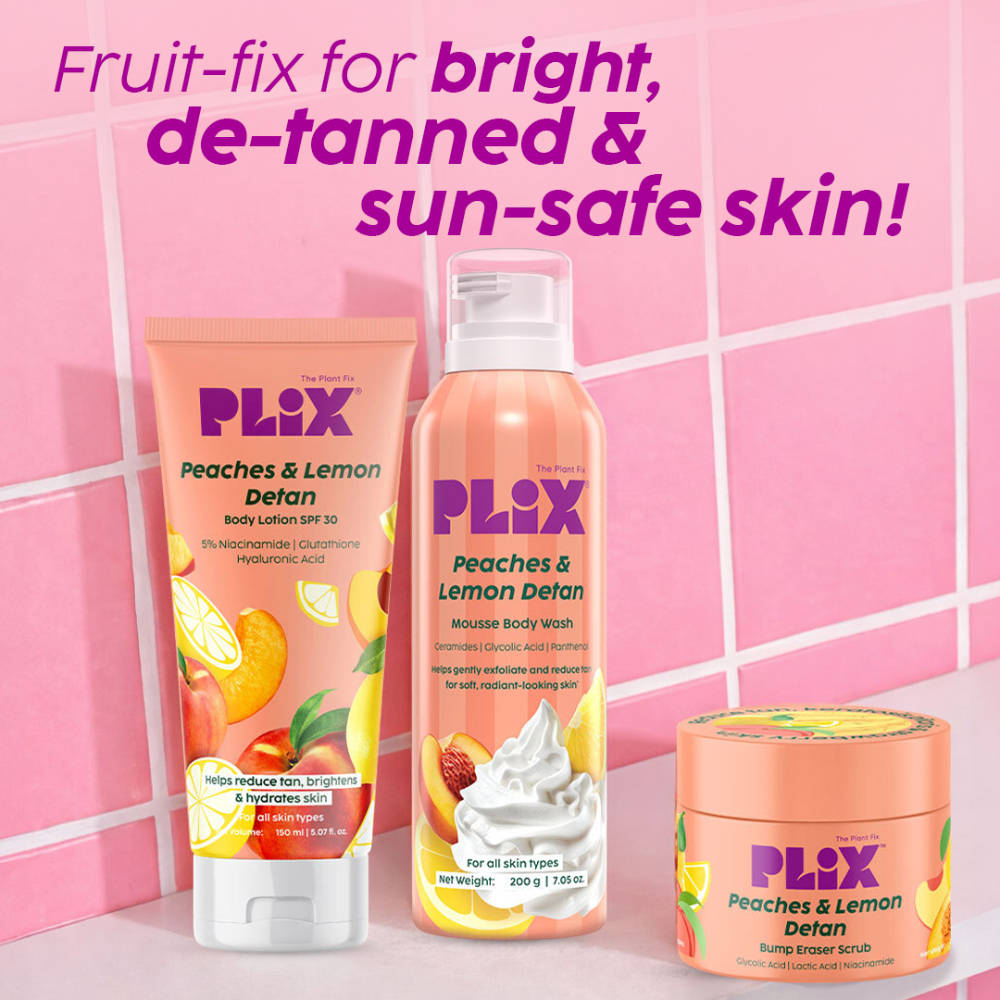 Peaches & Lemon De-Tan Body Trio For Smooth & Hydrated Skin | PL1 - view 7