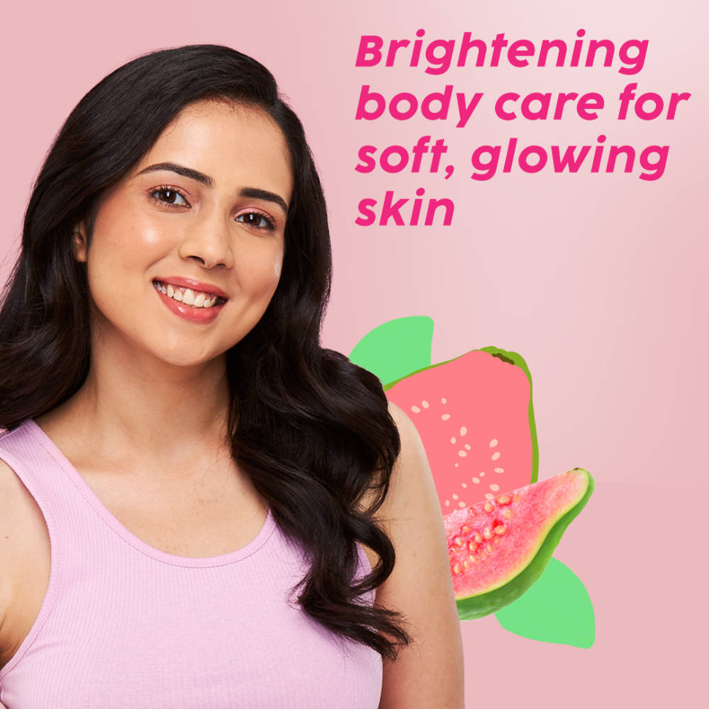 Guava Glow Mousse Body Wash & Hydrating Body Lotion For Soft Skin Combo | PL1 - view 2