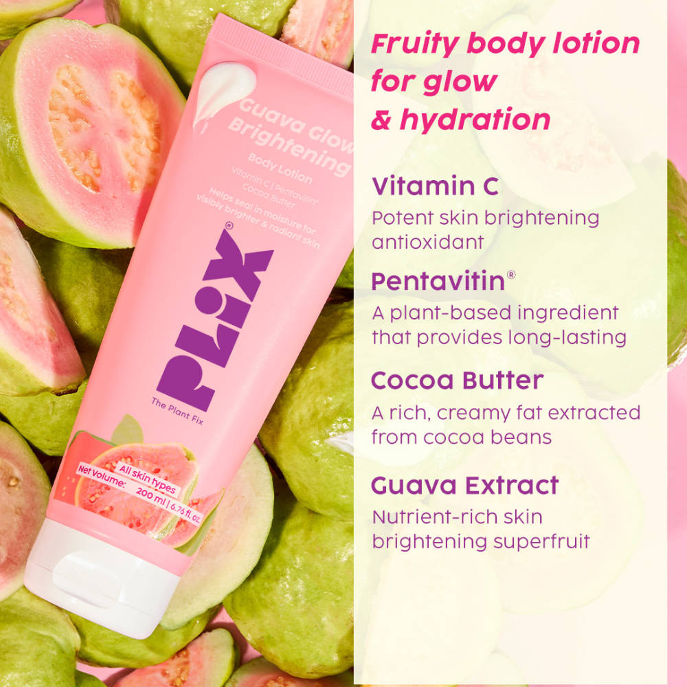 Guava Glow Mousse Body Wash & Hydrating Body Lotion For Soft Skin Combo | PL1 - view 3