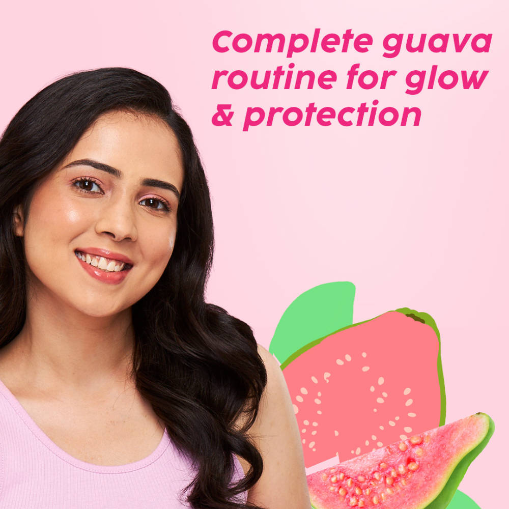 Guava Glow Body Wash, Body Lotion & SPF 50 Sunscreen Combo | PL1 - view 4