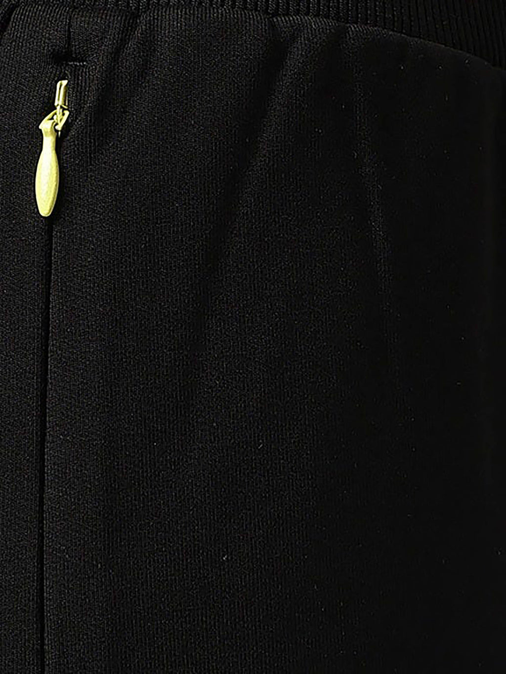Rib Waist Mid Black Shorts - view 6