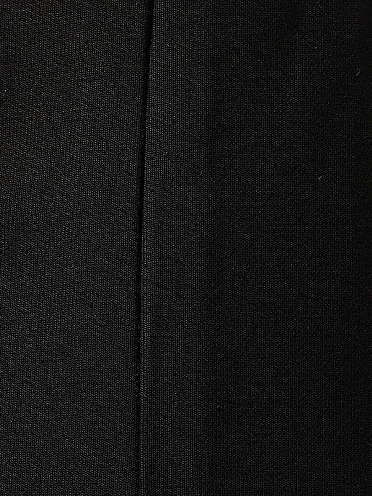 Rib Waist Mid Black Shorts - view 8