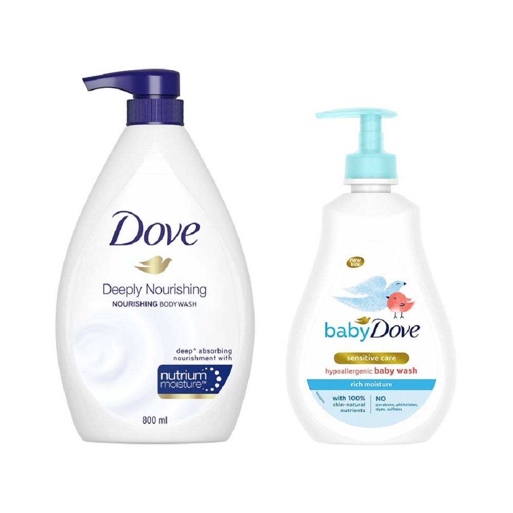 Deep Moisture Body Wash + Baby Dove Rich Moisture Hypoallergenic Body Wash | H02 - view 1