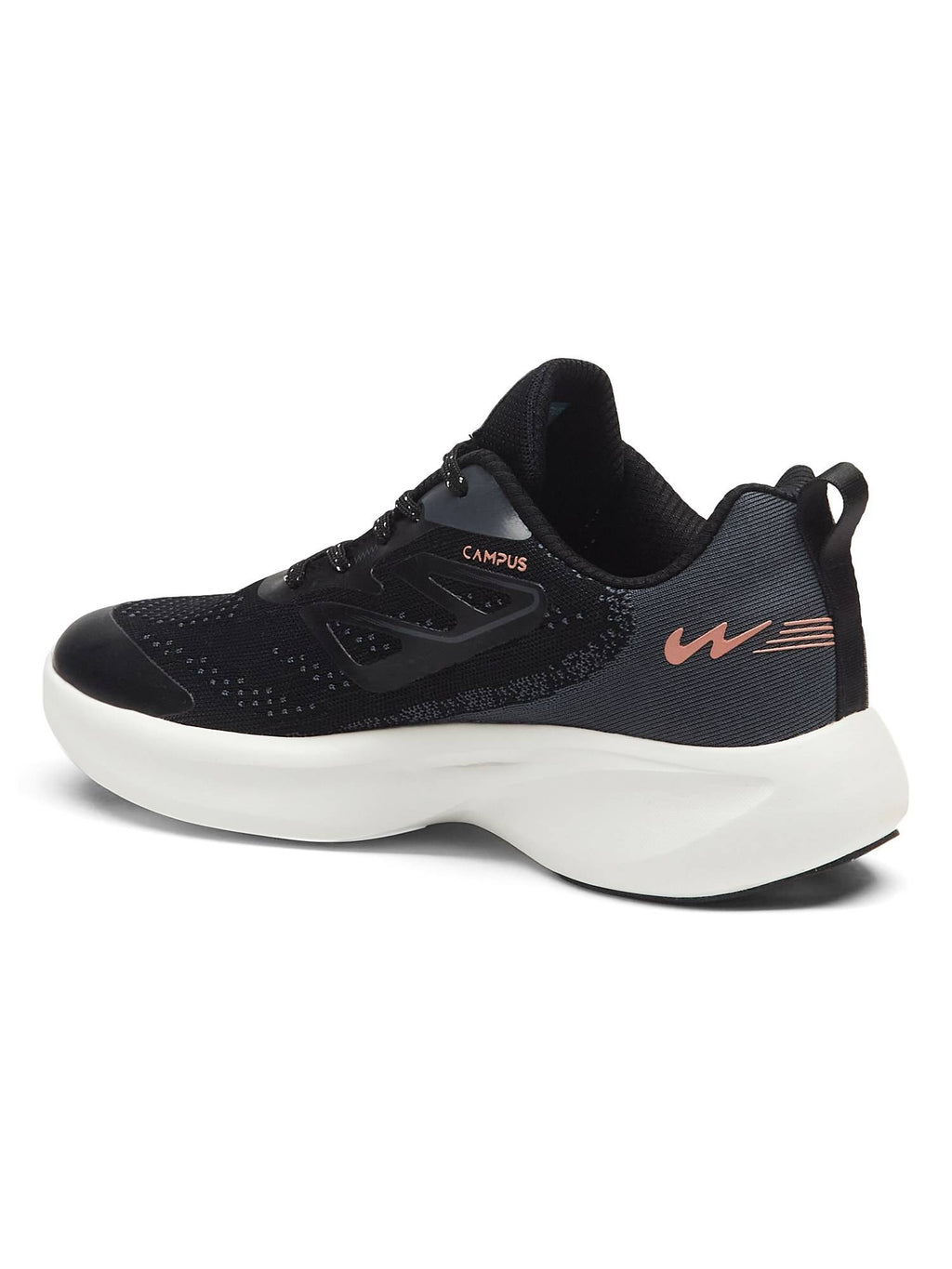 GLIMPSE Black Women Running Shoes | SH9 - view 3