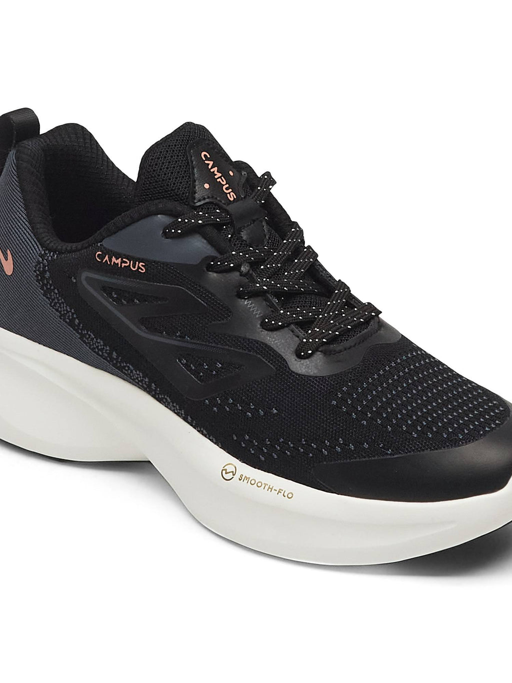 GLIMPSE Black Women Running Shoes | SH9 - view 6
