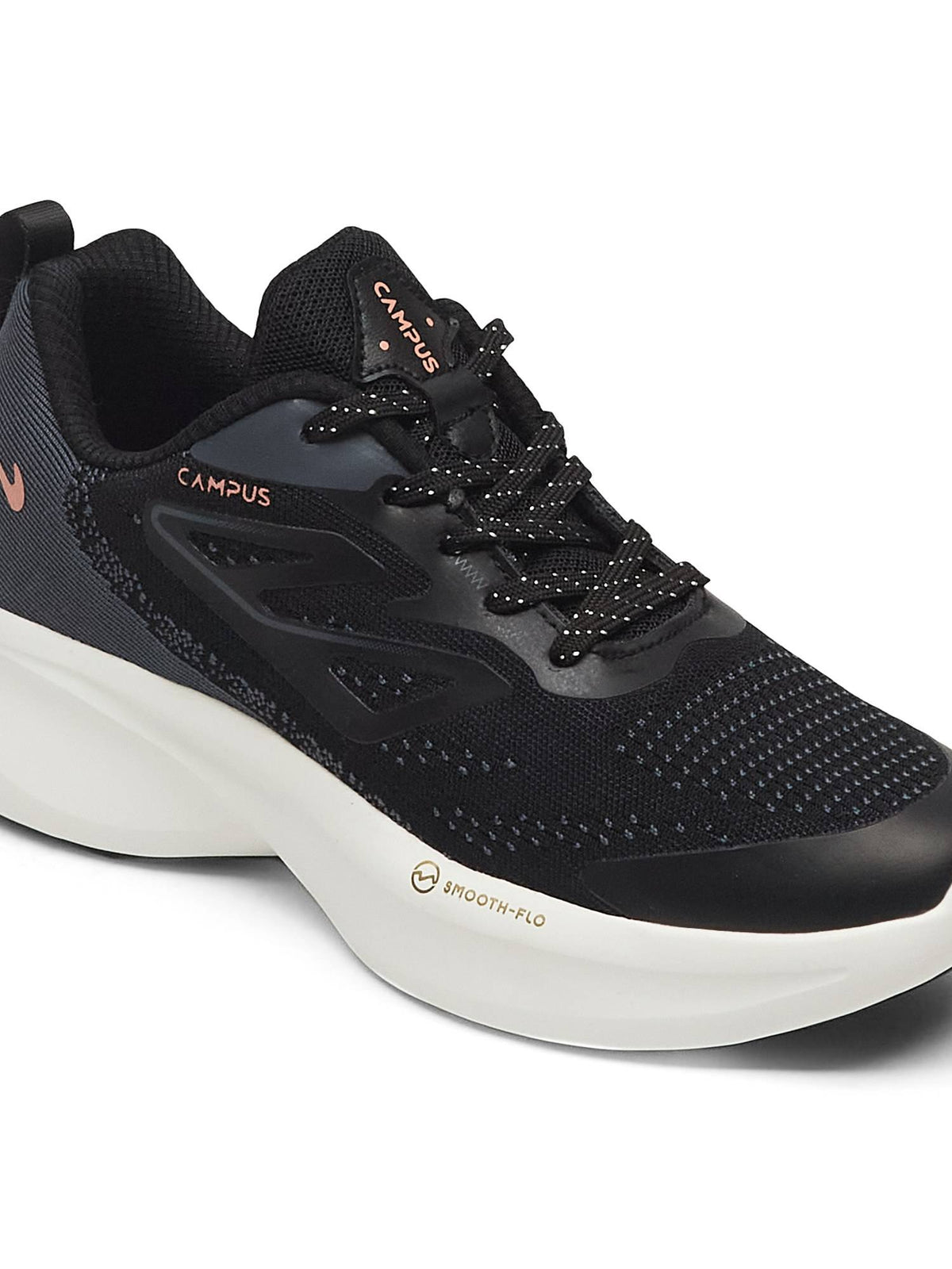 GLIMPSE Black Women Running Shoes | SH9 - view 6