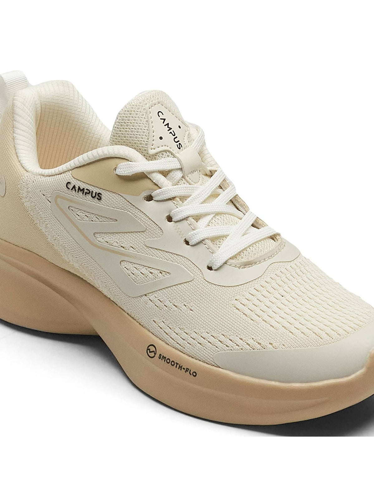 GLIMPSE Off White Women Running Shoes | SH9 - view 6