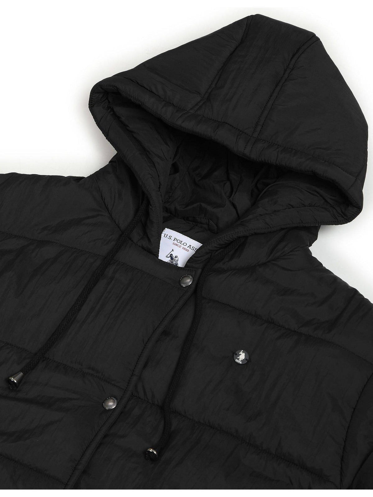 Hooded Solid Padded Jacket | JC78 - view 9