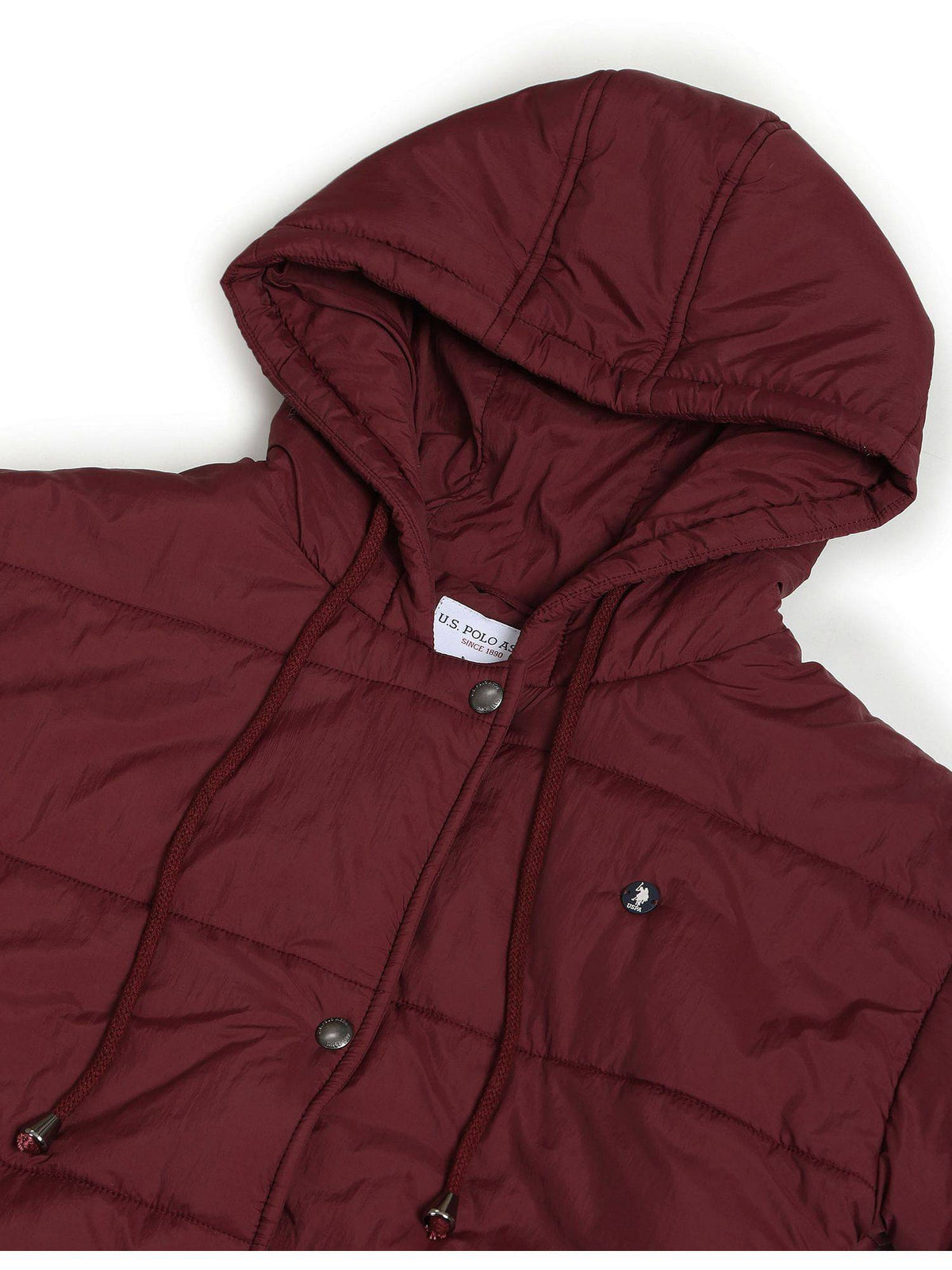 Hooded Solid Padded Jacket | JC78 - view 9