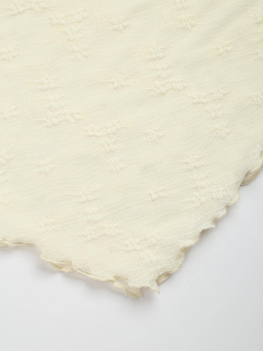 Beige Floral Tie Front Tube Top | TT90 - view 11