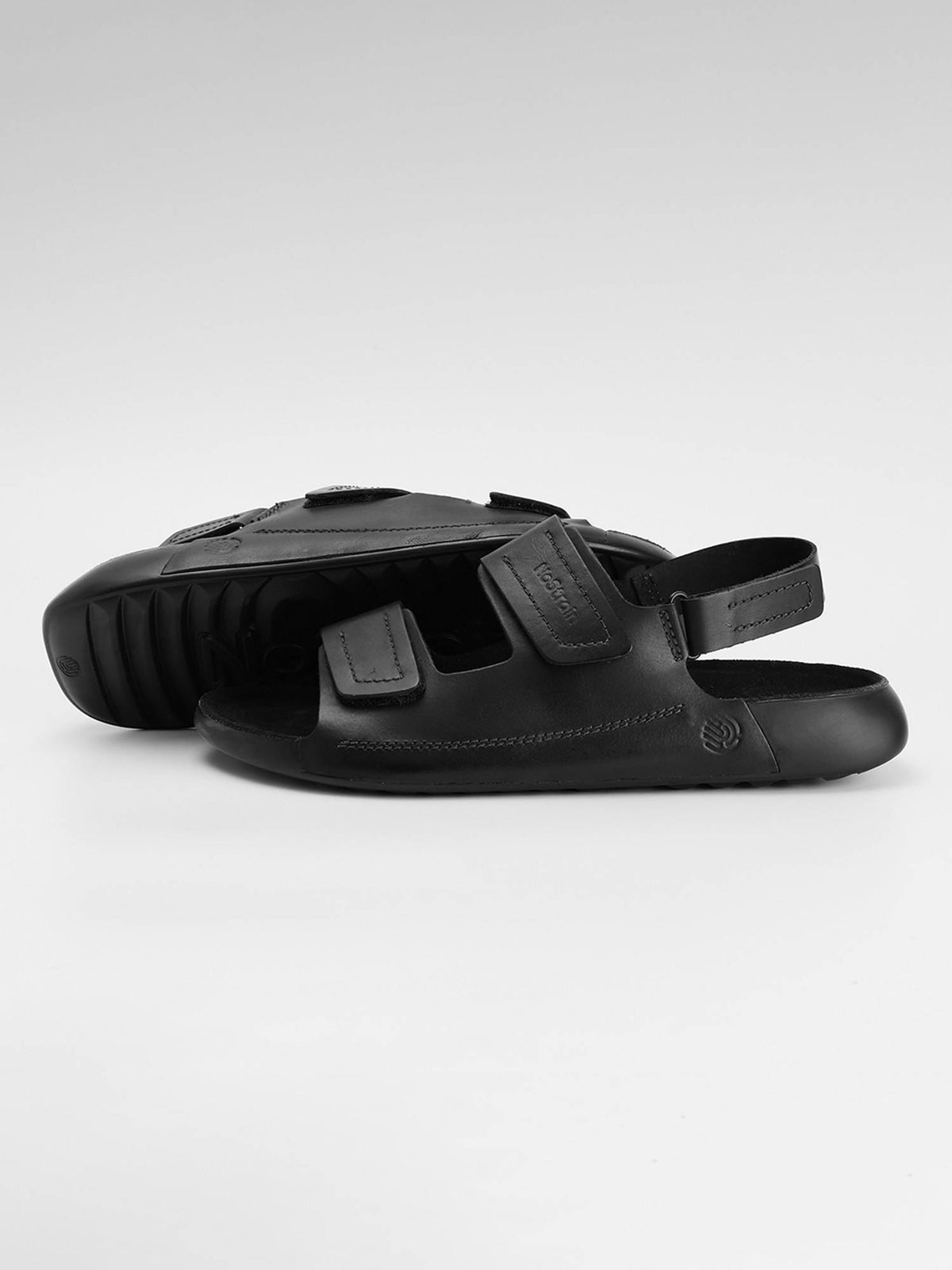 Back Strap Leather Sandals - Brown | SD89 - view 20
