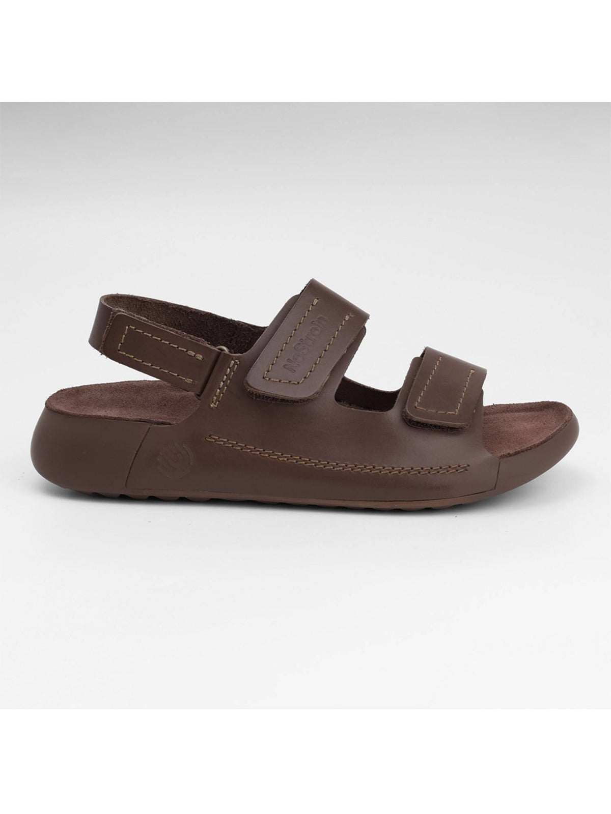 Back Strap Leather Sandals - Brown | SD89 - view 7