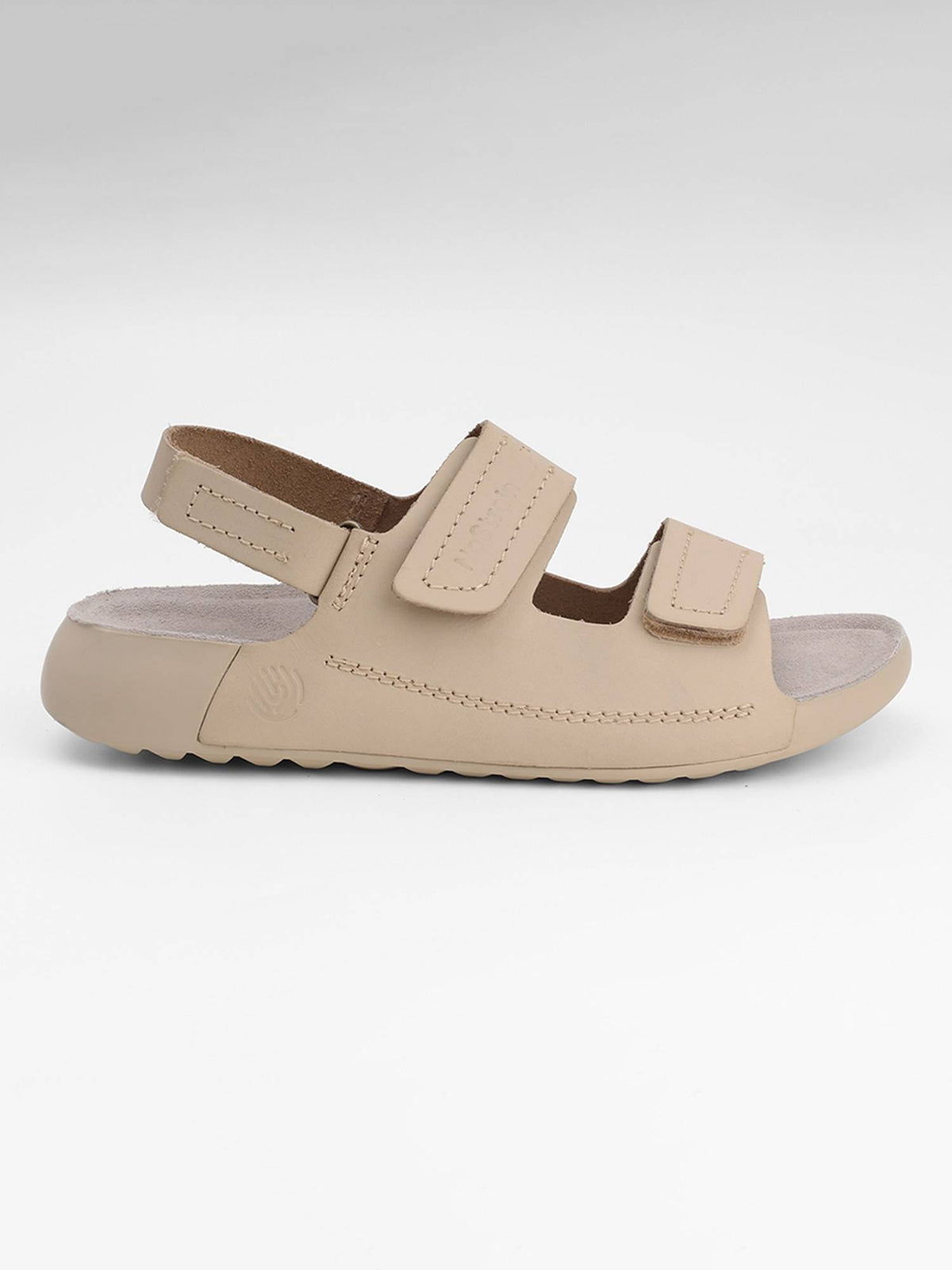 Back Strap Leather Sandals - Beige | SD89 - view 7