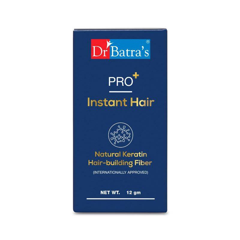 Dr Batra's Pro+ Instant Hair Natural Keratin Hair Building fibre (Internationally Approved) - Black | H02 - view 2