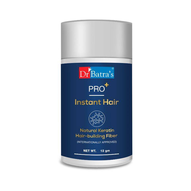 Dr Batra's Pro+ Instant Hair Natural Keratin Hair Building fibre (Internationally Approved) - Black | H02 - view 3