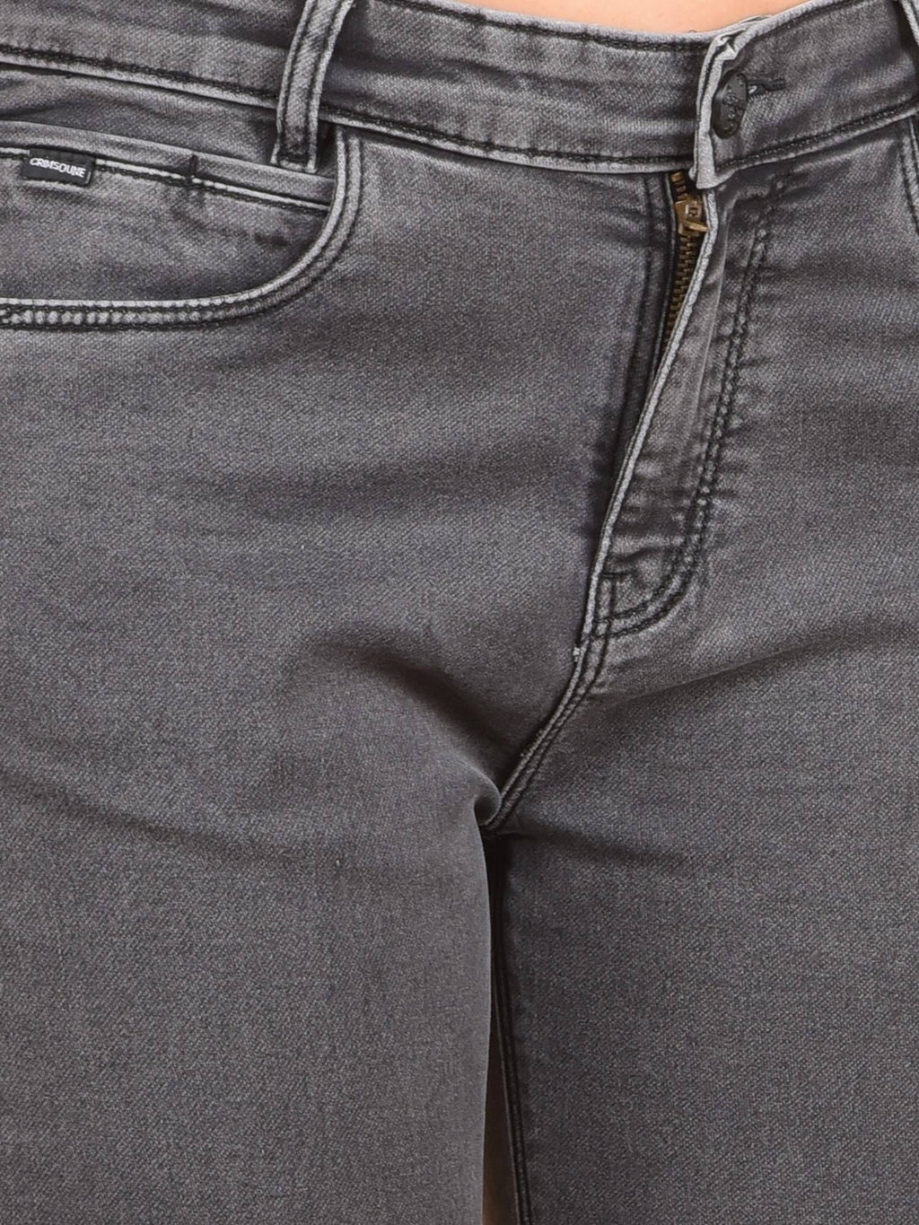 Grey Long Length Bootcut Jeans | BT10 - view 7
