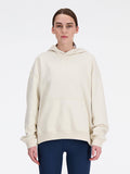 Cream Solid/Plain Hooded Hoodie | HD56 - view 1