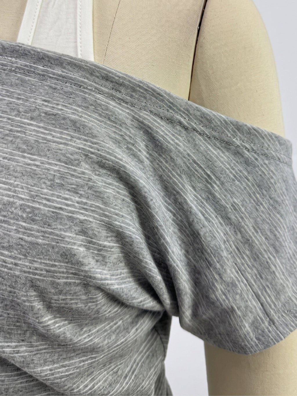 Grey Twofer Styled Tank And Top | HT67 - view 4