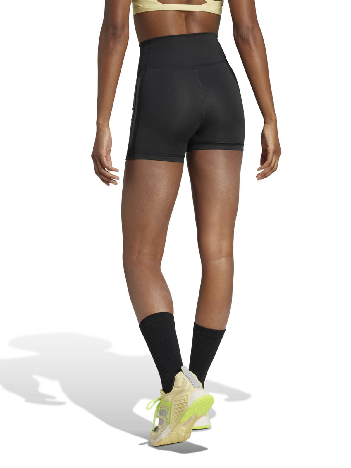 Opt 3S 1/4 Women Black Training Shorts - view 3