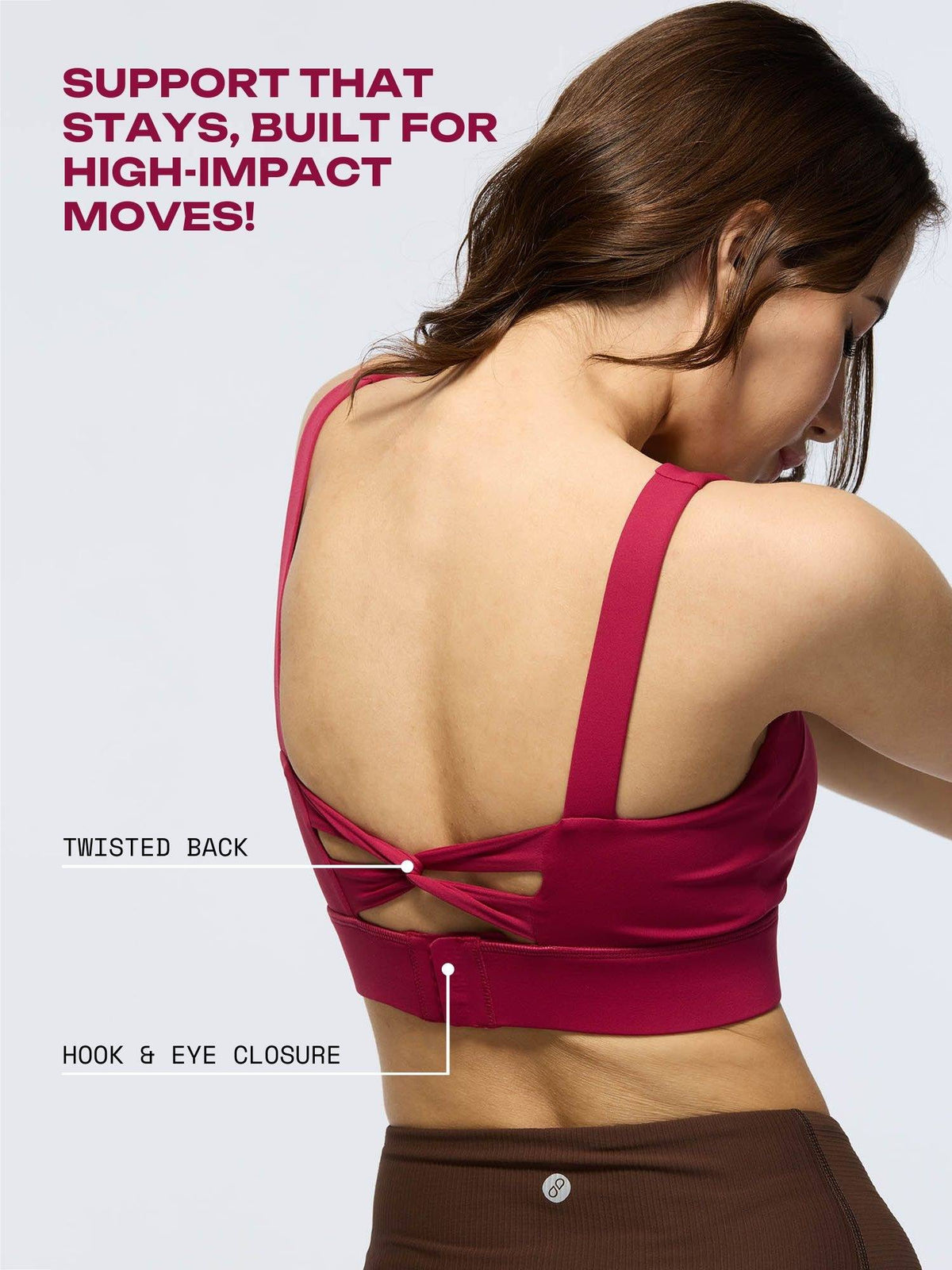 Ruby High Impact Sports Bra | sb09 - view 2