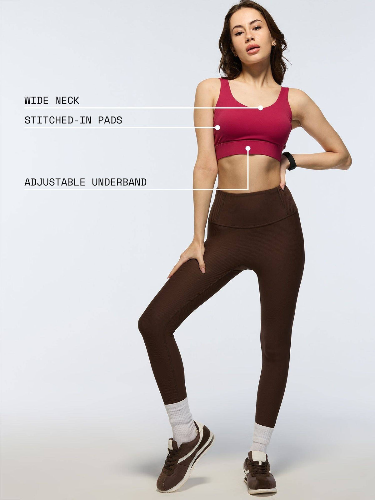 Ruby High Impact Sports Bra | sb09 - view 3