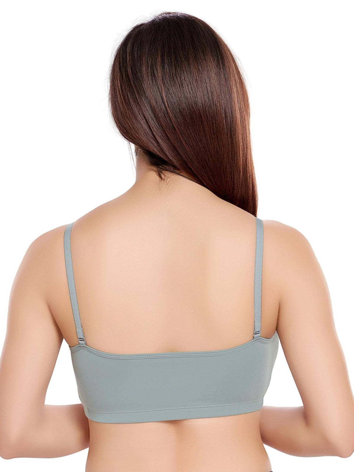Womens Sculpt and Support Series Padded Sports Bra Grey | sb09 - view 3