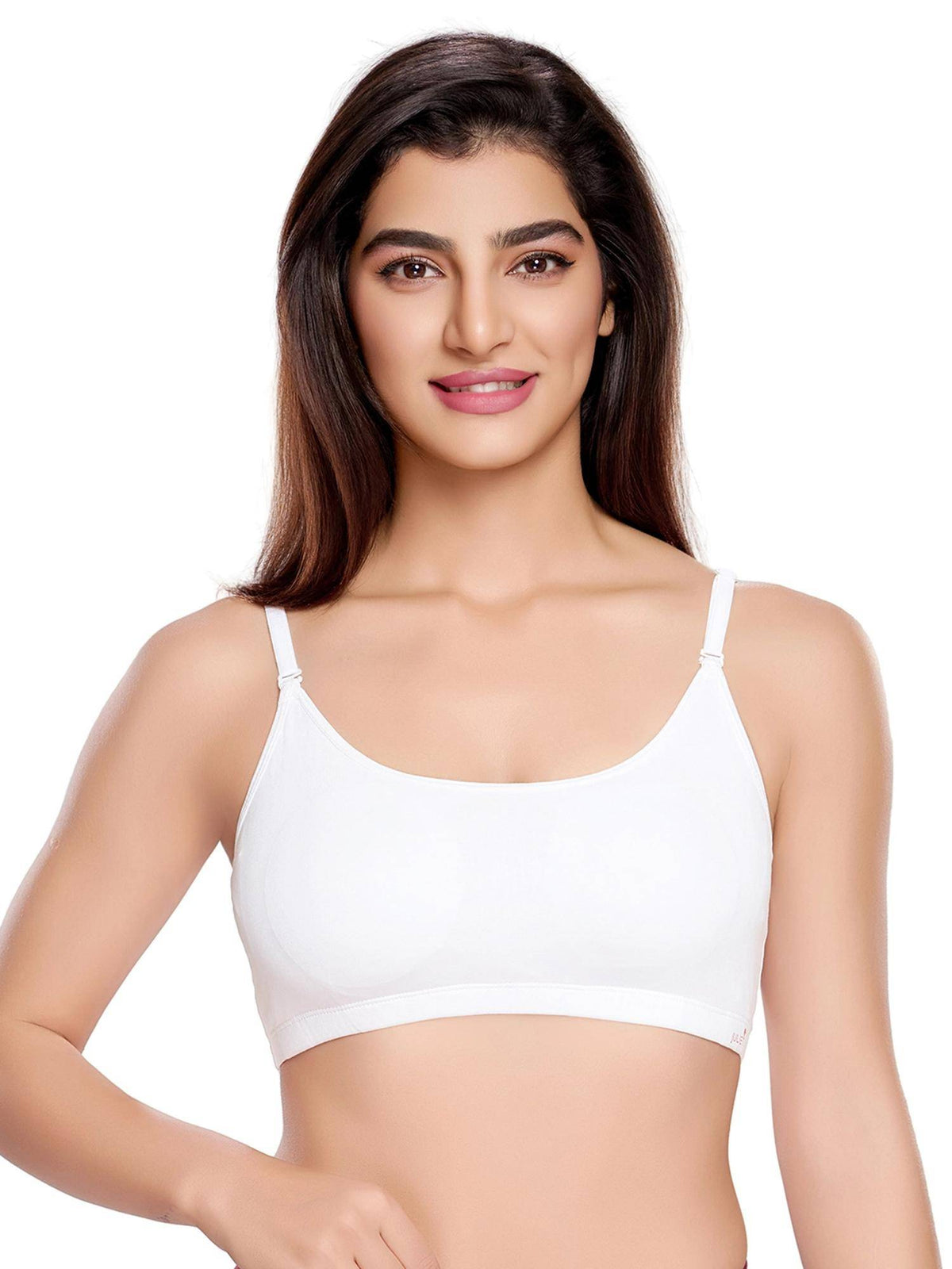 Womens Sculpt and Support Series Padded Sports Bra White | sb09 - view 1