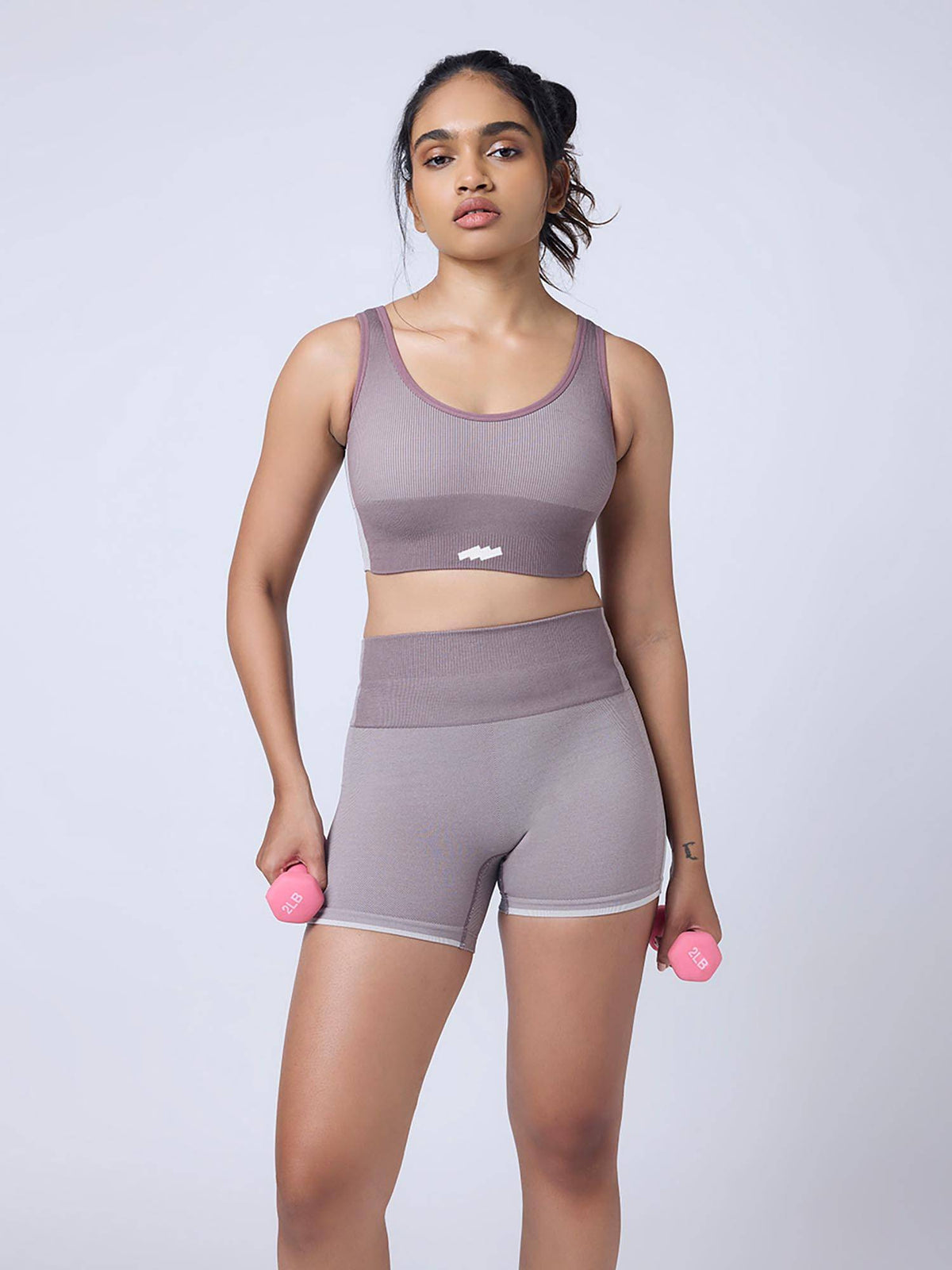 Purple Duet Bike Shorts - view 6