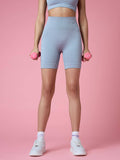 Turquoise Freedom Bike Shorts - view 11