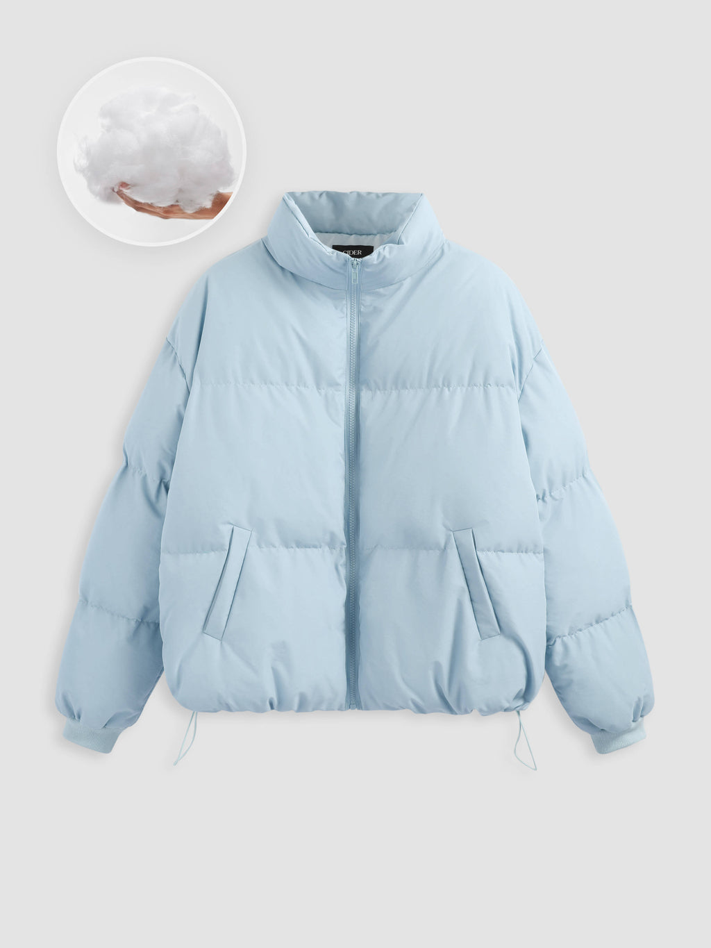 Zip Front Collared Puffer Jacket | JC78 - view 36