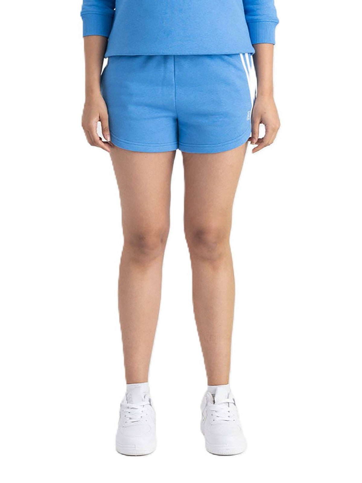 Supreme Chill High Waist Cotton Active Shorts with 2 Side Pockets - view 14