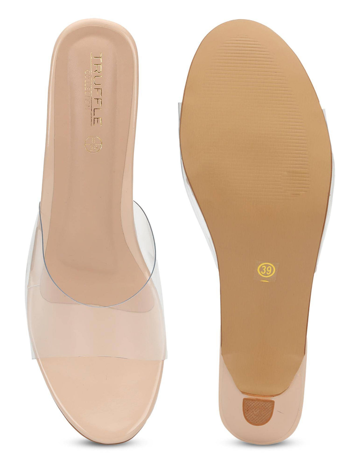 Nude Solid Heels | H78 - view 5