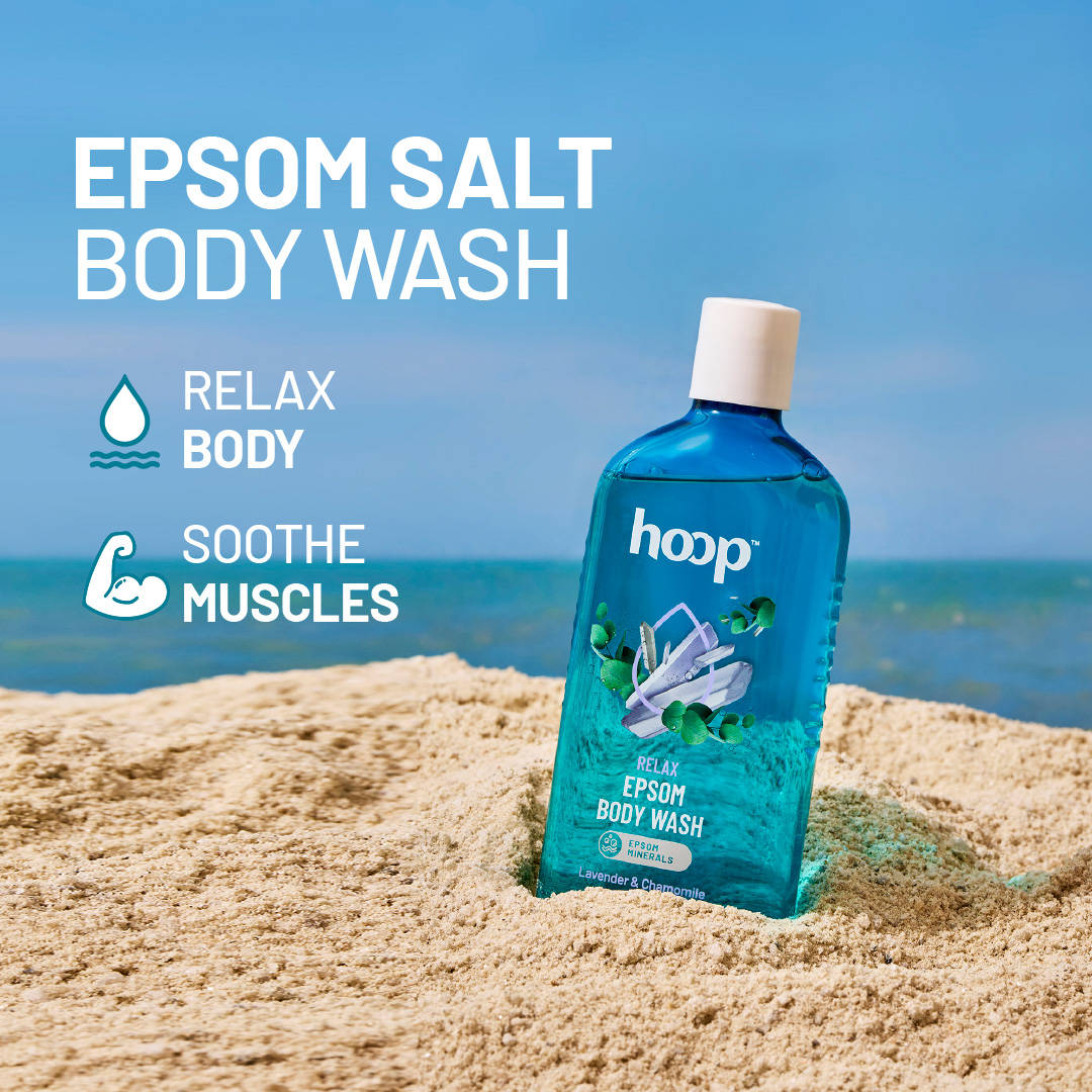Epsom Body Wash Epsom Salt Infused Shower Gel With Lavender Oil For Muscle Relaxing | B20 - view 2