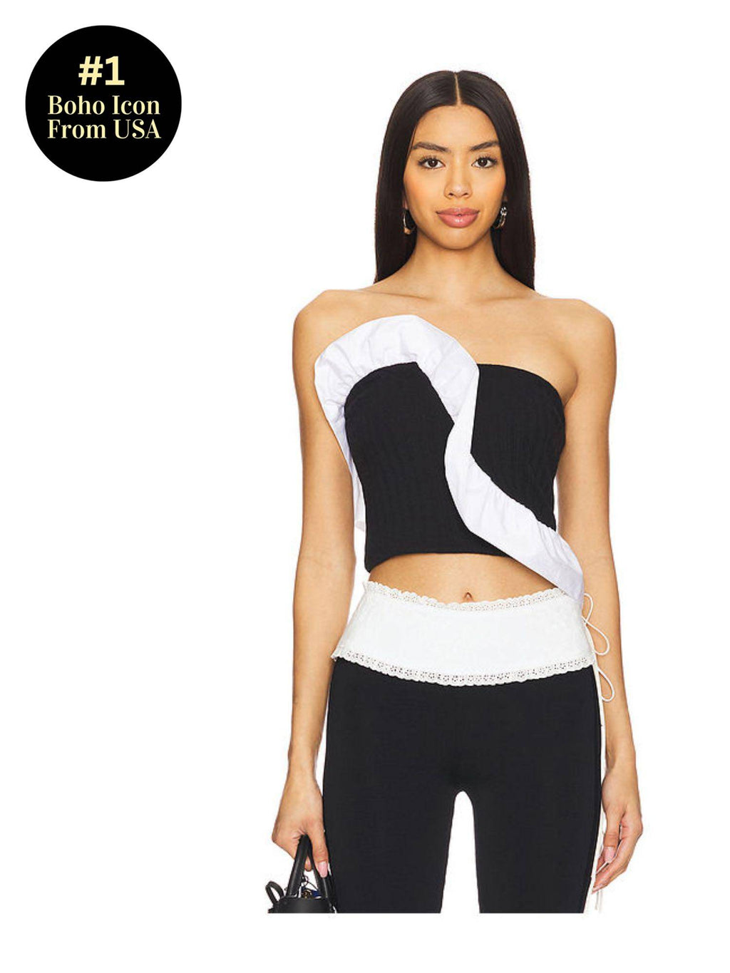 x REVOLVE Jagger Knit Tube Top | TT90 - view 1
